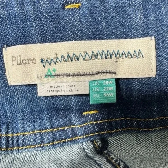 Pilcro Wide Leg Jeans - Picture 6 of 7